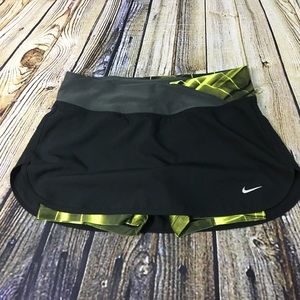 Nike Skort Running Skirt Built In Short